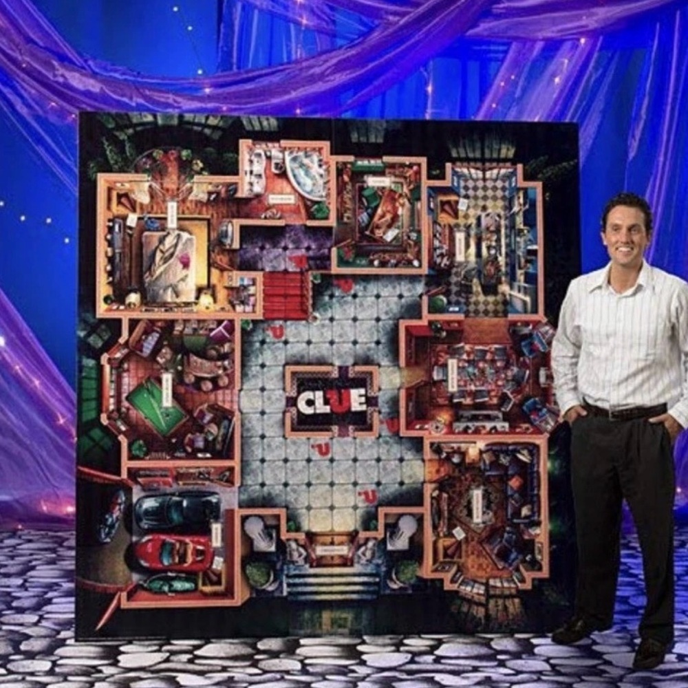 Clue Board Game Wall Art